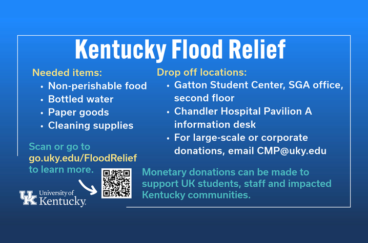 For large-scale or corporate donations, please email cmp@uky.edu