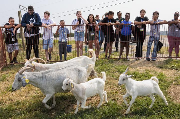 This is a photo about the USDA grant that will help deliver youth, family-friendly programming in four Kentucky counties. Photo provided by Kentucky State University.