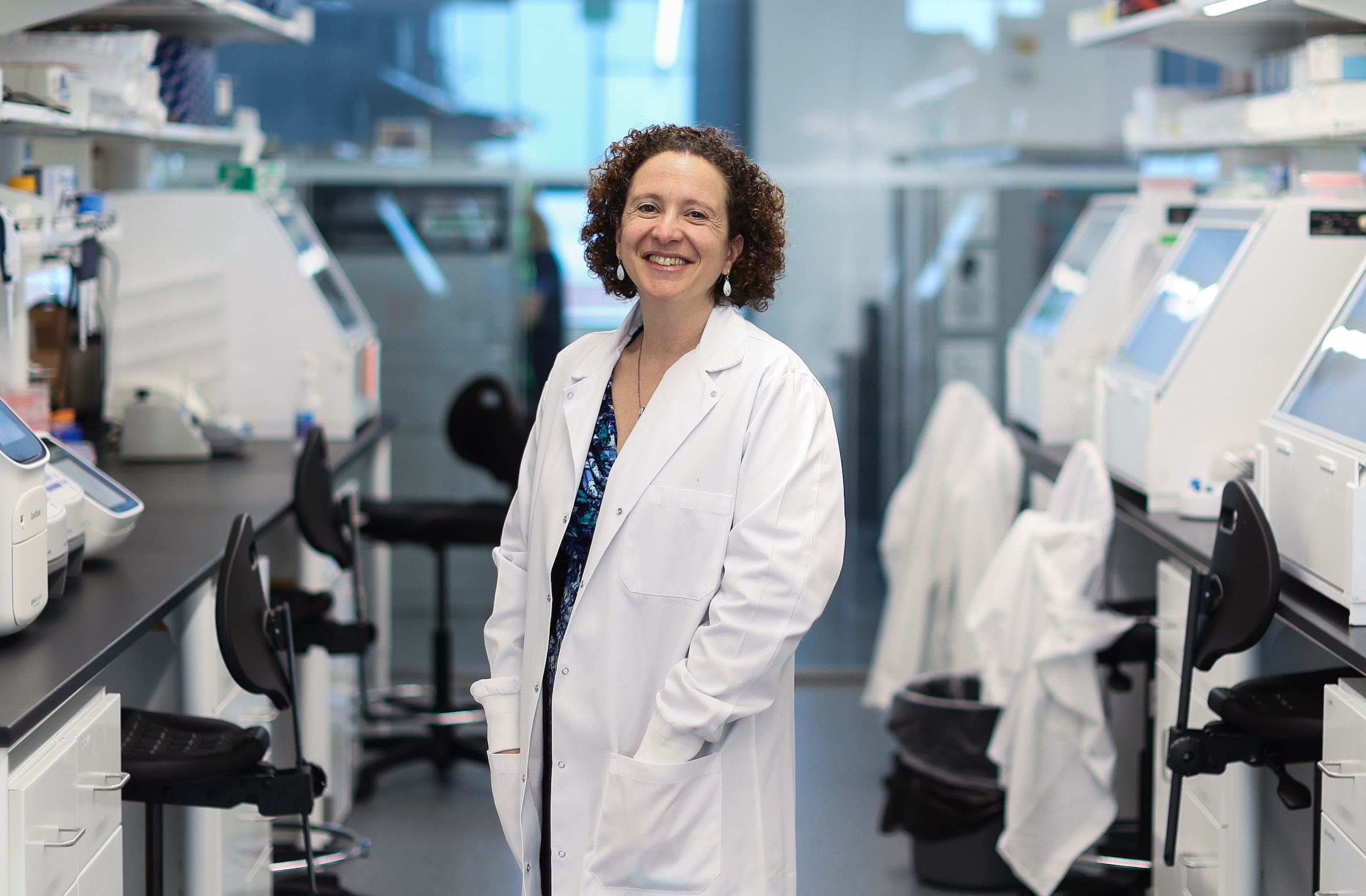 This is a photo of Acting Vice President for Research Ilhem Messaoudi. UK Photo 