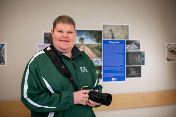 Chris, an avid photographer who used his craft to cope with his long treatment, advocated for the creation of a patient gallery.