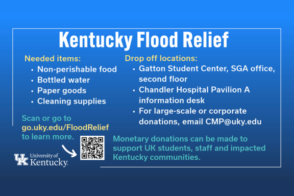 For large-scale or corporate donations, please email cmp@uky.edu