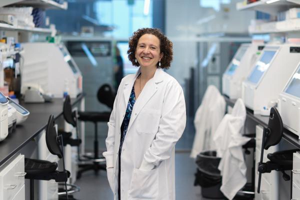 This is a photo of Acting Vice President for Research Ilhem Messaoudi. UK Photo 