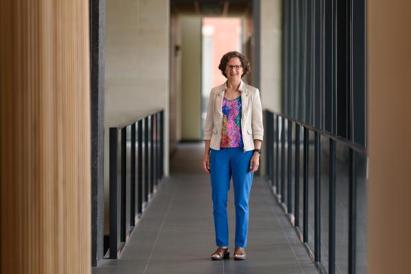 This is a photo of Barbara Nikolajczyk, Ph.D. Photo by Shaun Ring.
