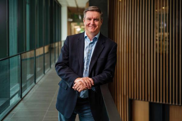 This is a photo of Thomas Prisinzano, Ph.D., who is supported by the National Institute of Drug Abuse, which aims to advance science on drug use and addiction prevention, and the National Institute of General Medical Sciences.  UK Photo.