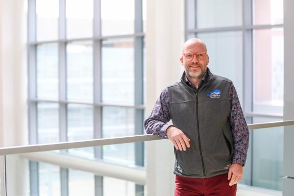 This is a photo of Vincent Venditto, Ph.D. from the UK College of Pharmacy. UK Photo