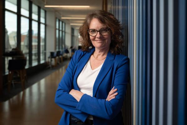 UK College of Public Health’s Erin Haynes, Dr.P.H., leads several projects studying health concerns after the East Palestine train derailment. Jeremy Blackburn | UK Research Communications