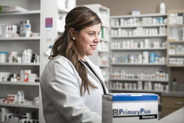 Pharmacist Kristy Klebeck from PrimaryPlus in Flemingsburg, Kentucky, one of 72 Kentucky community pharmacies that are members of CPESN. Photo provided.