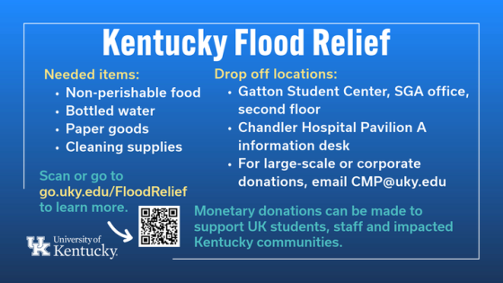 For large-scale or corporate donations, please email cmp@uky.edu