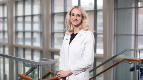 This is a photo of Brooke Hudspeth, Pharm.D., an associate professor and director of the Center for the Advancement of Pharmacy Practice in UKCOP. Mark Cornelison | UK Photo