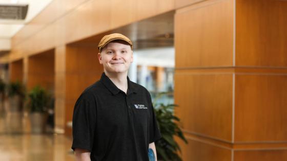 This is a photo of Jacob McNiel, a junior at UK studying aerospace engineering. Carter Skaggs | UK Photo
