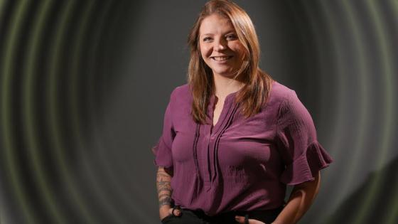 This is a photo of Michaela Keener, Ph.D., an assistant professor of athletic training and clinical nutrition at the University of Kentucky’s College of Health Sciences. Mark Cornelison | UK Photo