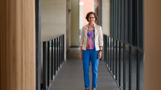 This is a photo of Barbara Nikolajczyk, Ph.D. Photo by Shaun Ring.