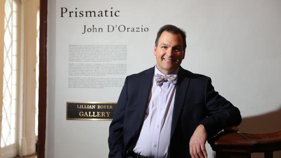   This is a photo of John D’Orazio, M.D., Ph.D., who is supported by the NIH’s National Cancer Institute, National Institute of General Medical Sciences and National Institute of Environmental Health Sciences. UK Photo