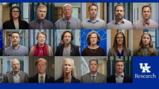 This is a photo of University of Kentucky researchers. Photo by Research Communications.
