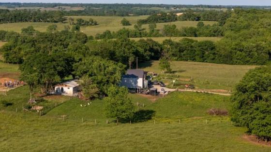 This is a photo of Robin Ridge Farms in Bourbon County, Kentucky. Photo by Matt Barton. 