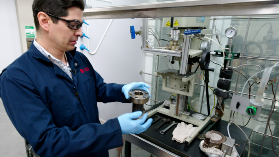 Eduardo Santillan-Jimenez, Ph.D., is the associate director of CAER’s Sustainable and Alternative Fuels Research Group. Photo provided by CAER.